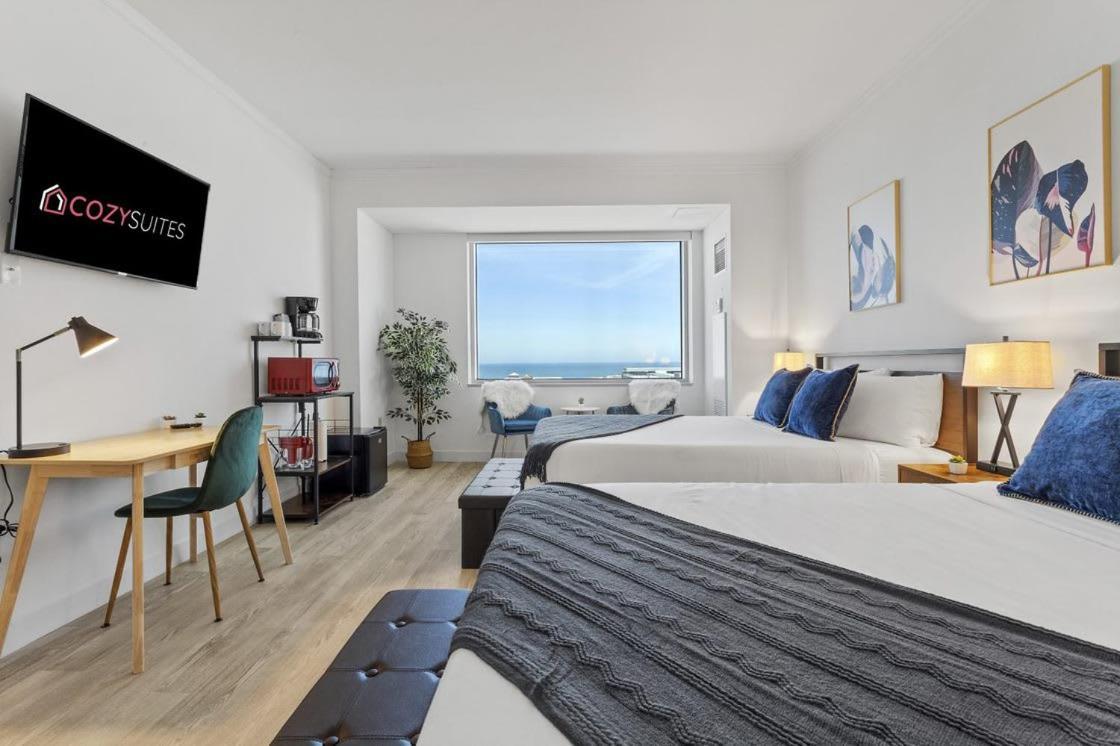 Apartamento Beachfront Double Queen - Cozysuites Atlantic City